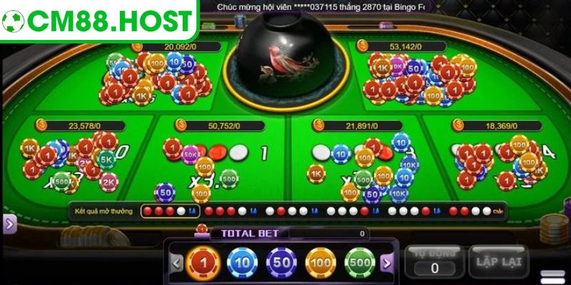 Chọn phòng chơi hợp lý để đạt kết quả cao